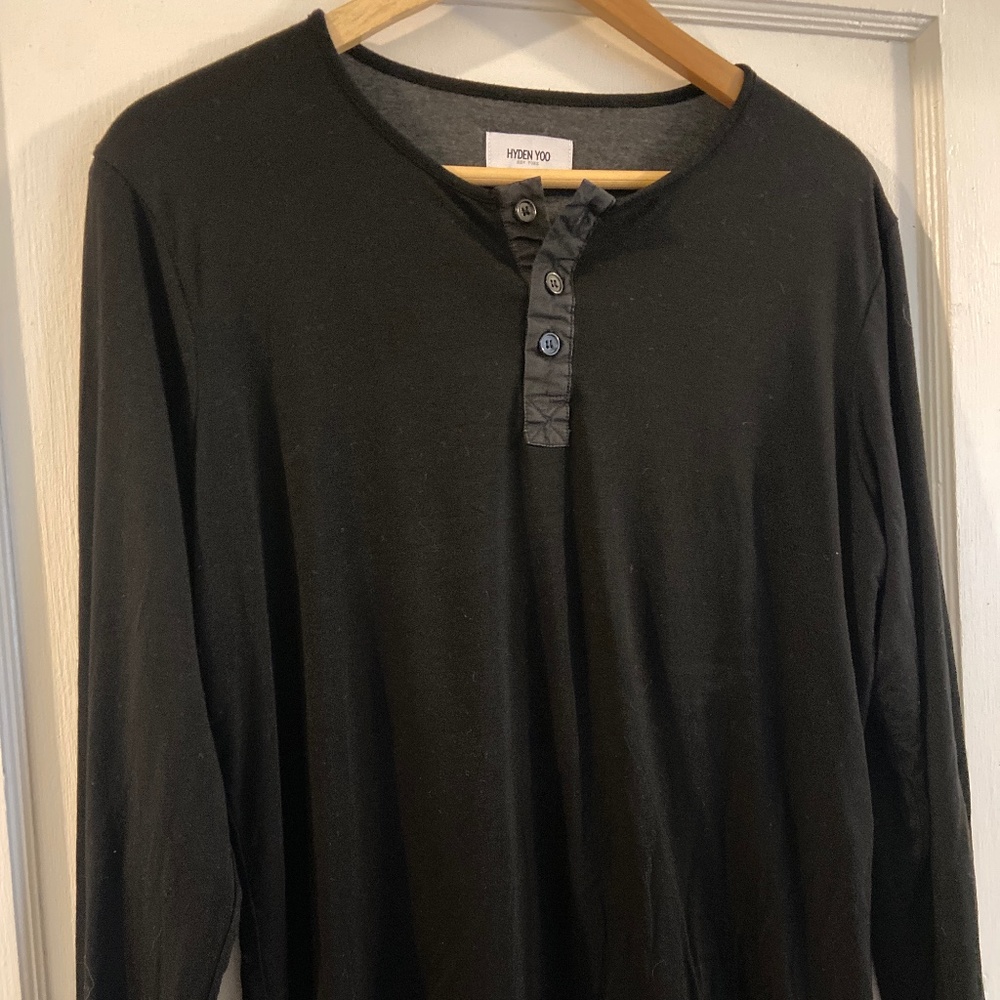 Hyden Yoo York Modal Henley Shirt